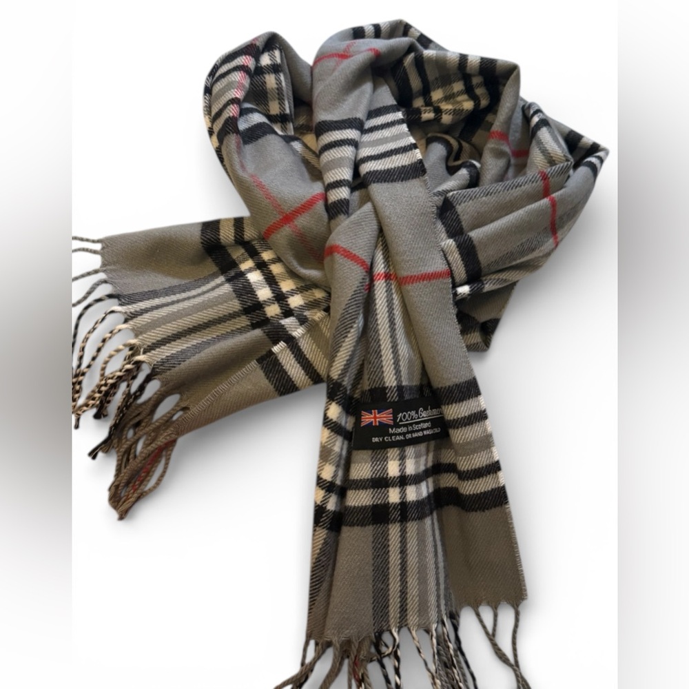 Made in Scotland 100% Cashmere Scarf